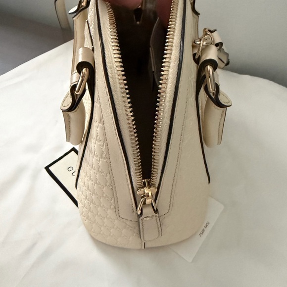 Gucci Beige Leather Satchel - Picture 14 of 16